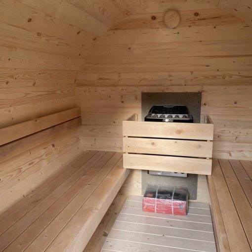 Sauna Tonneau 2.4m Ø 2.2m