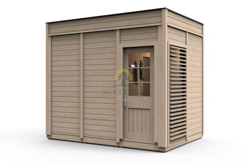 Modulaire sauna 2m x 3m