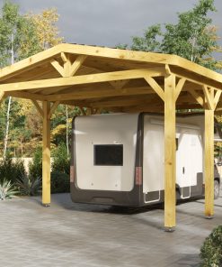 Abri pour camping-car (10.4m x 5.4m x 4.1m)